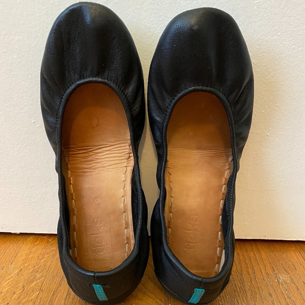 Matte Black Tieks Size 9